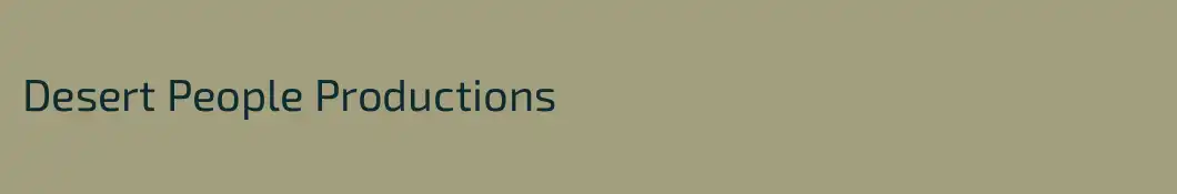 Desert People Productions